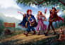 dnd character art, illustration, fantasy character design